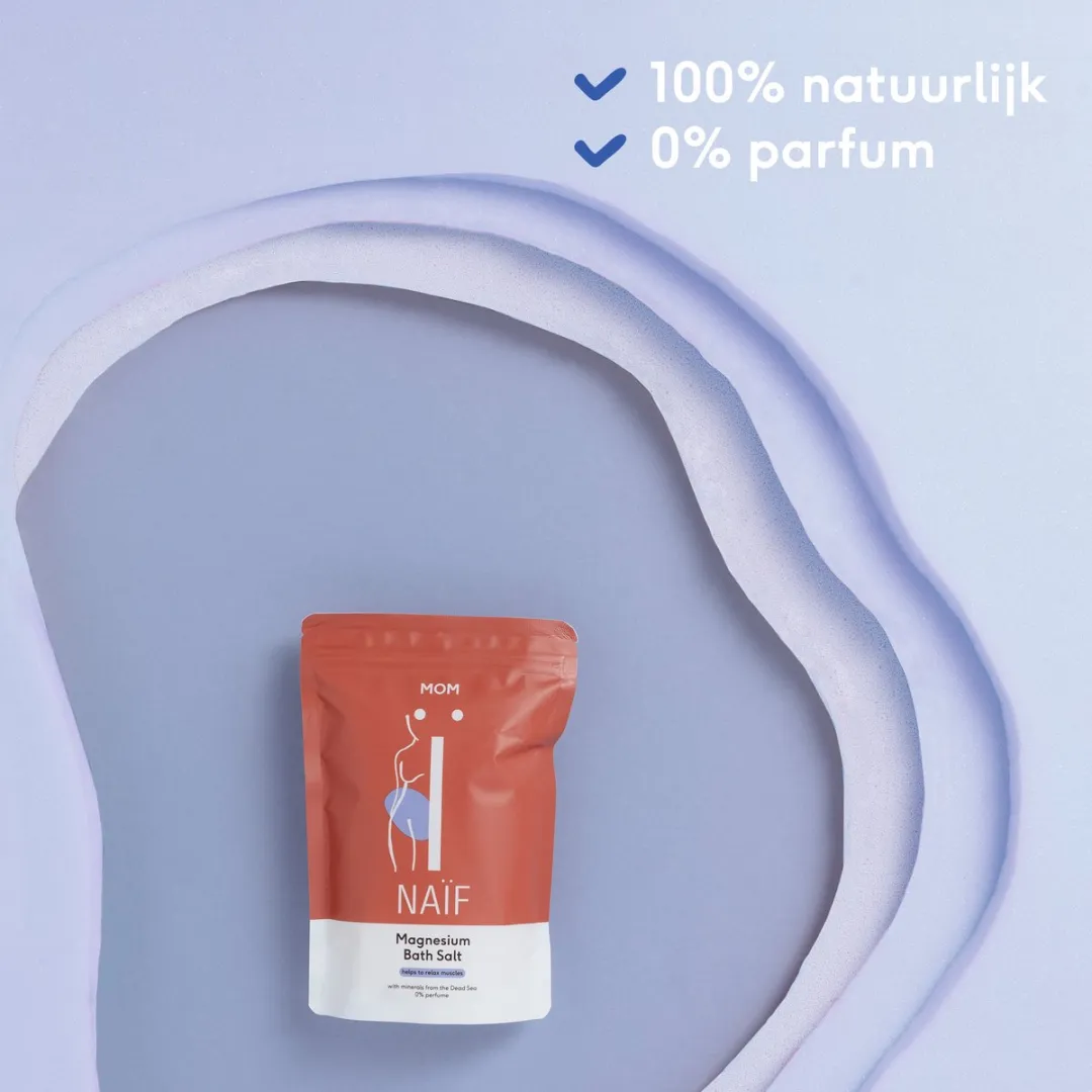 Naïf Magnesium Badzout 500g - 2 Stuks