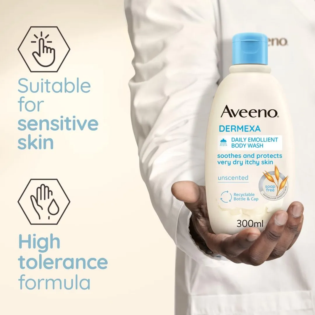 Aveeno Dermexa Body Wash 300ml