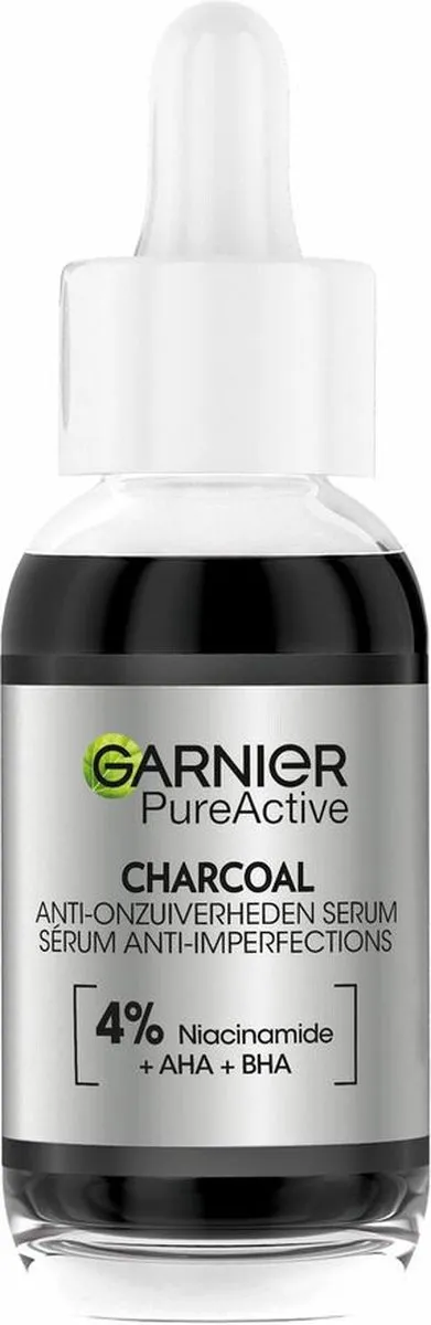 Garnier SkinActive PureActive Charcoal Serum - 6x30ml - afbeelding 6 van 6