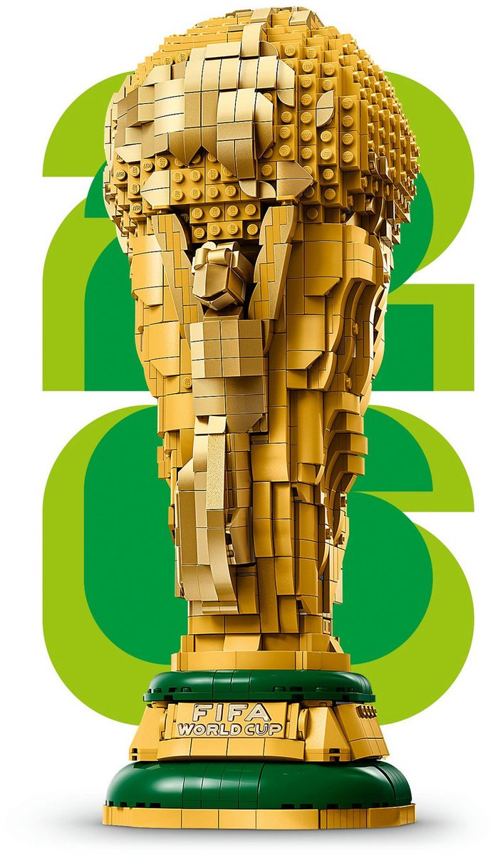LEGO Editions Officiële FIFA World Cup Trofee Beker - 43020