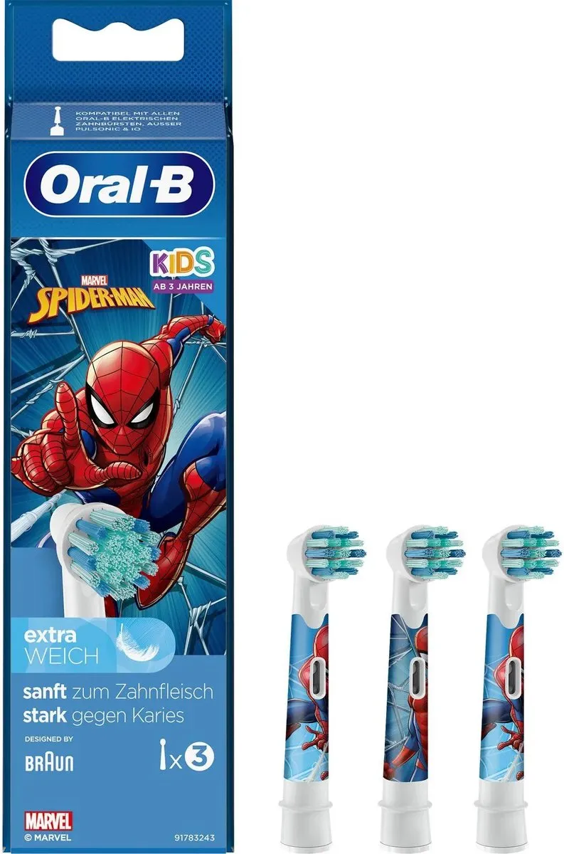 Oral-B Spiderman Opzetborstels