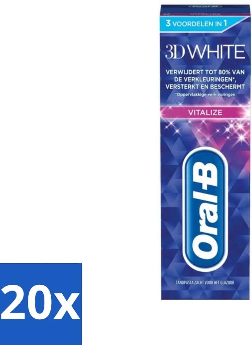 Oral-B 3D White Vitalize Tandpasta 75ml