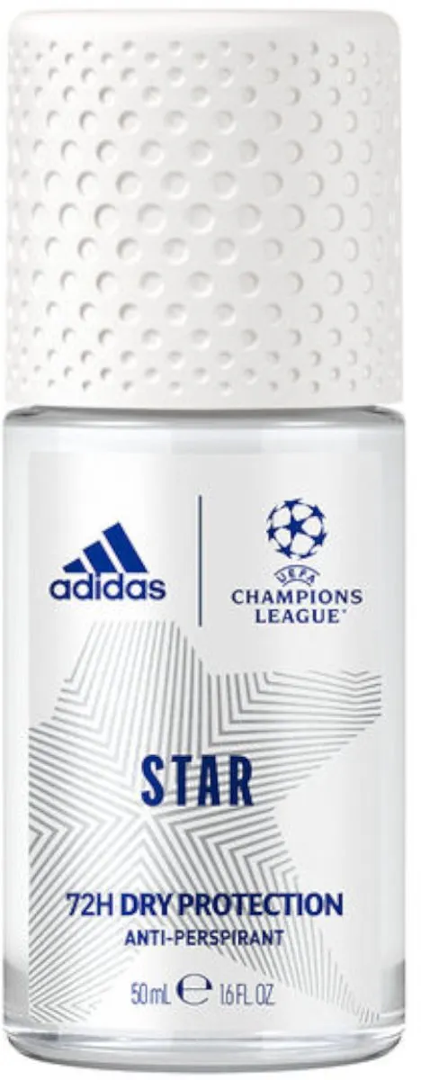 adidas Roll On Deodorant Star Champions League 50ml