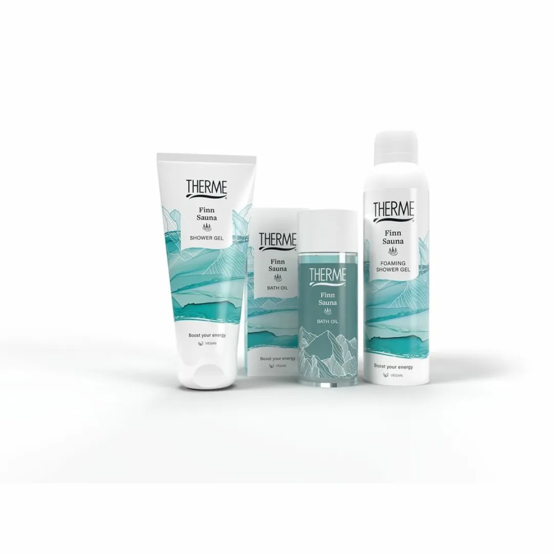 Therme Finn Sauna Fresh Douchegel - 3x200ml