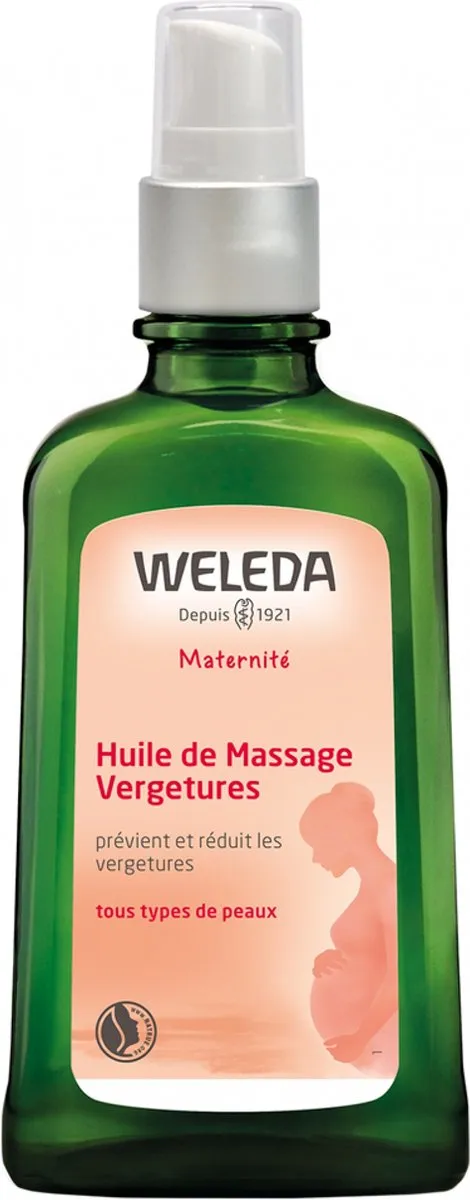 Weleda Zwangerschapsstriemen Massageolie 100ml