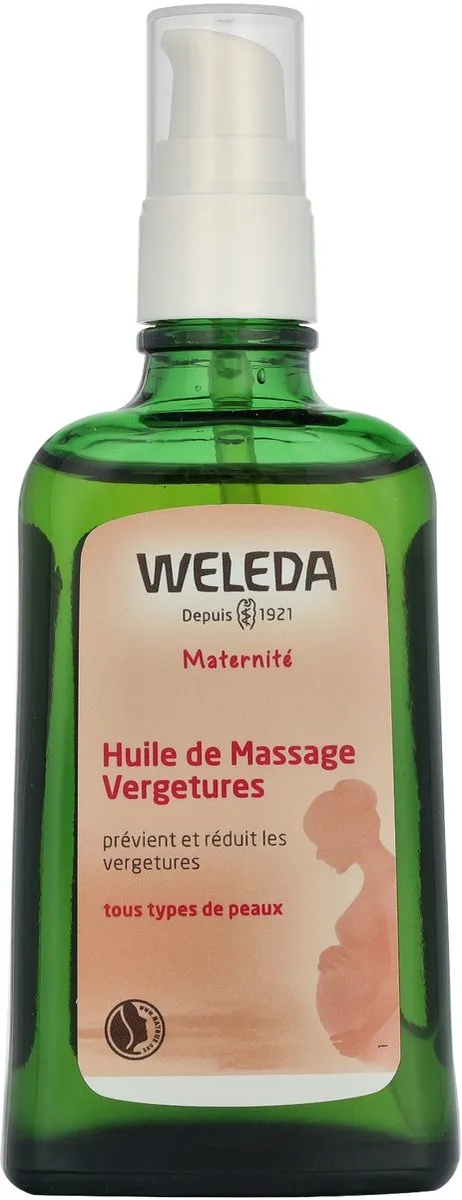 Weleda Zwangerschapsstriemen Massageolie 100ml