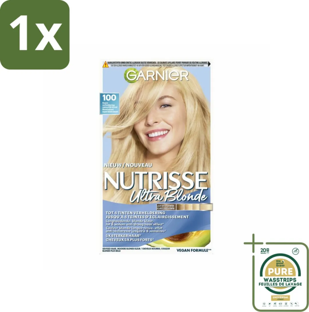 Garnier Nutrisse Ultra Blond 100 Haarkleuring 824ml