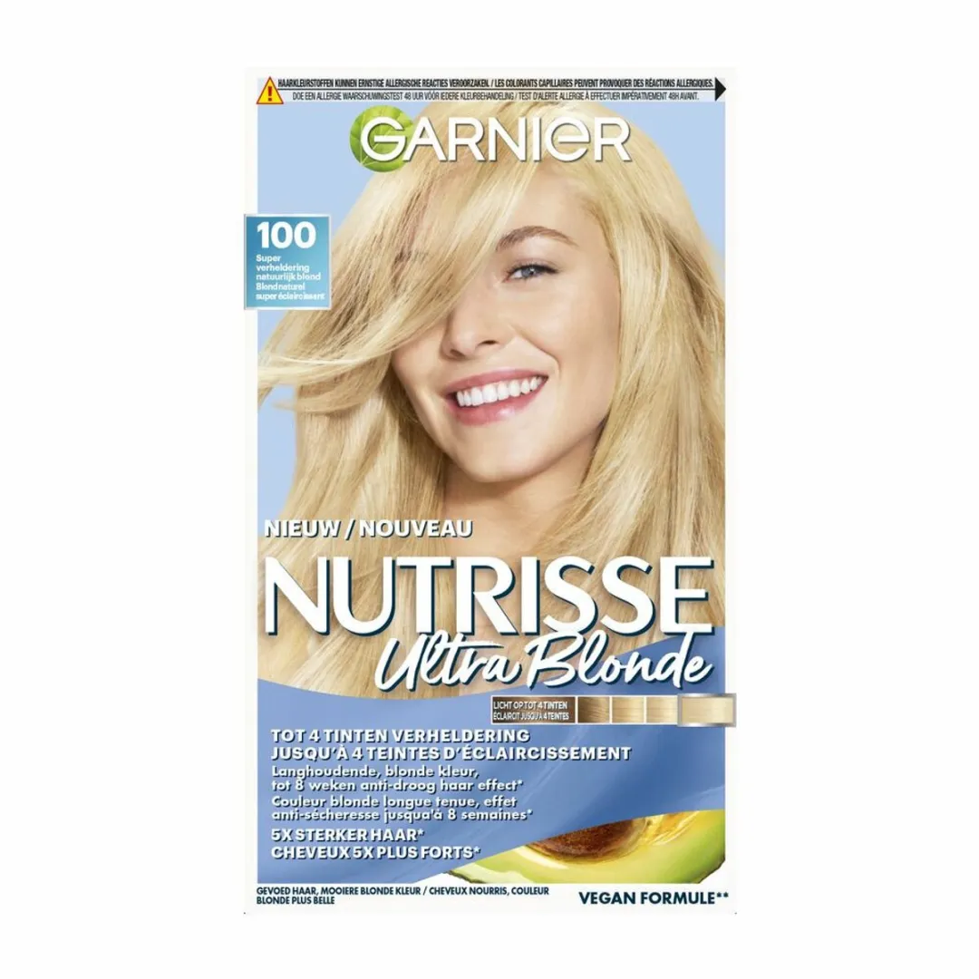 Garnier Nutrisse Ultra Blond 100 Haarkleuring 824ml - Zeer Licht Blond