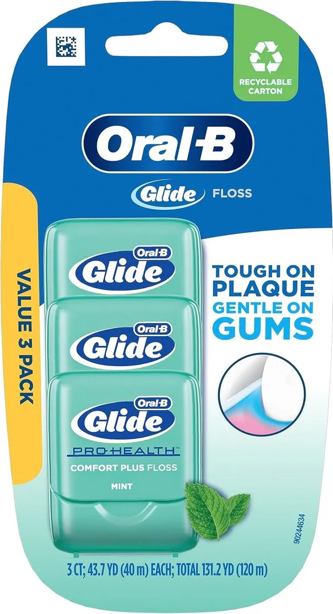 Oral-B Comfort Plus Glide Tandzijde 3 Stuks