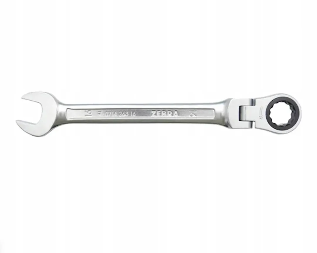 Würth Flexi Ringratel Sleutelset 12-delig - Rood/Zwart/Zilver