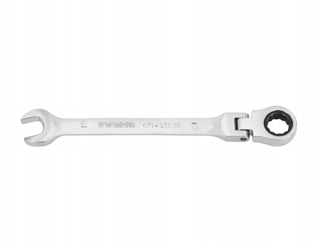 Würth Flexi Ringratel Sleutelset 12-delig - Rood/Zwart/Zilver