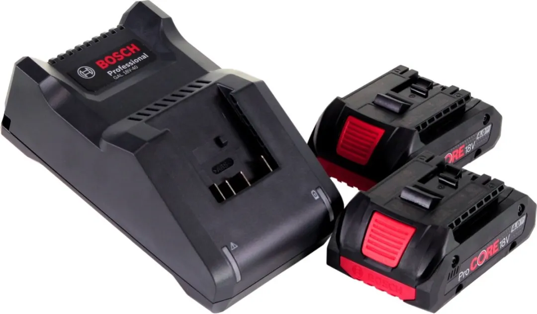 Bosch Professional GHG 18V-50 Accu-heteluchtpistool 300/500°C - 2x 4,0Ah + Oplader