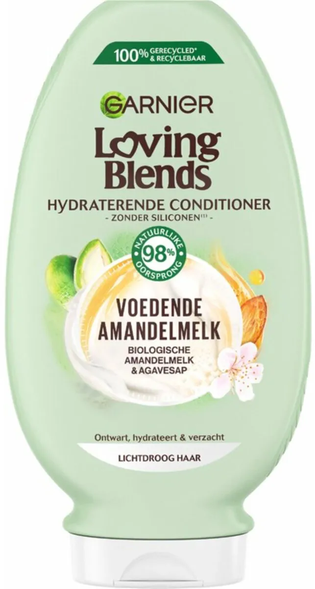 Garnier Loving Blends Conditioner Amandelmelk 250ml - 7 Stuks