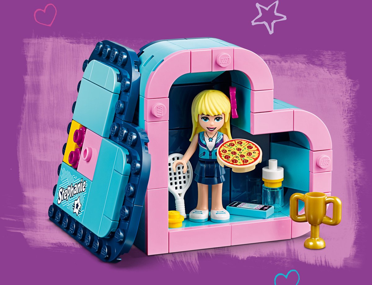 LEGO Friends Stephanie's Hartvormige Doos - 41356