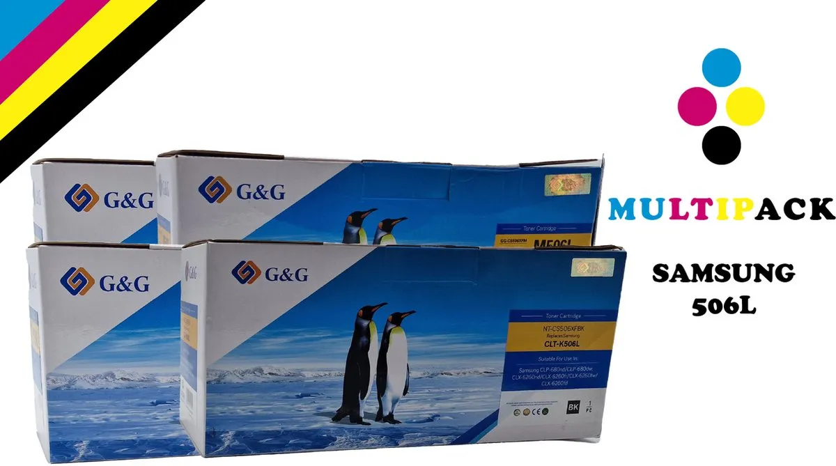 Samsung CLT-K506L Toner Multipack