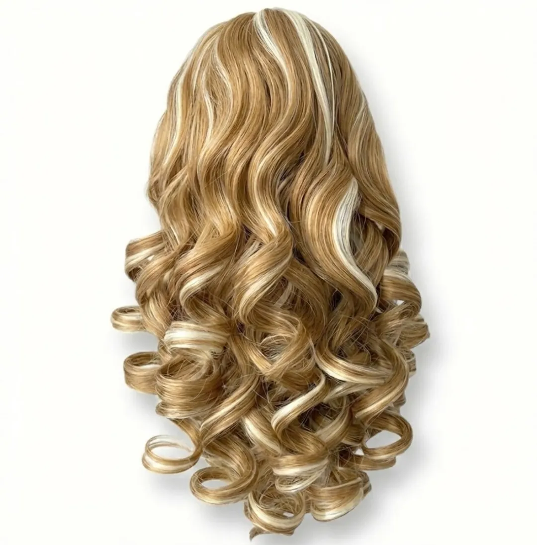 NuveX Blond Krullend Paardenstaart Haar Extensie