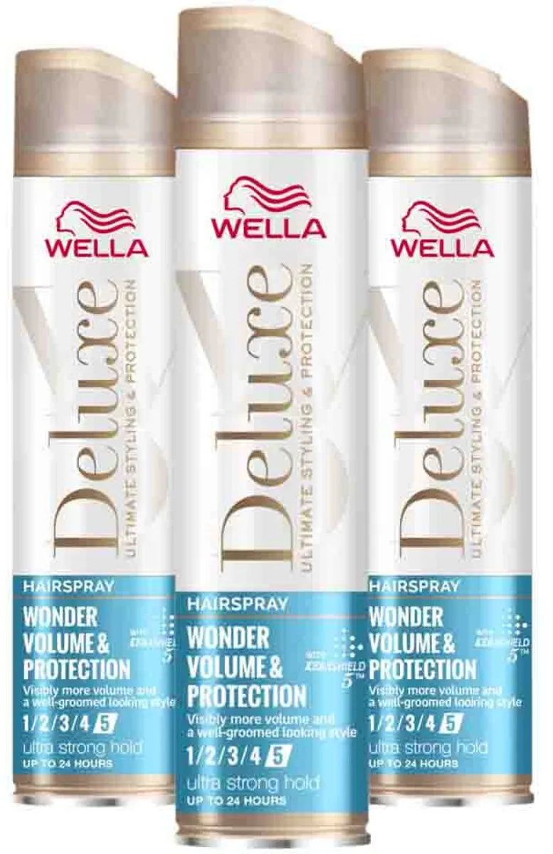 Wella Deluxe Volume & Protection Haarspray 250ml