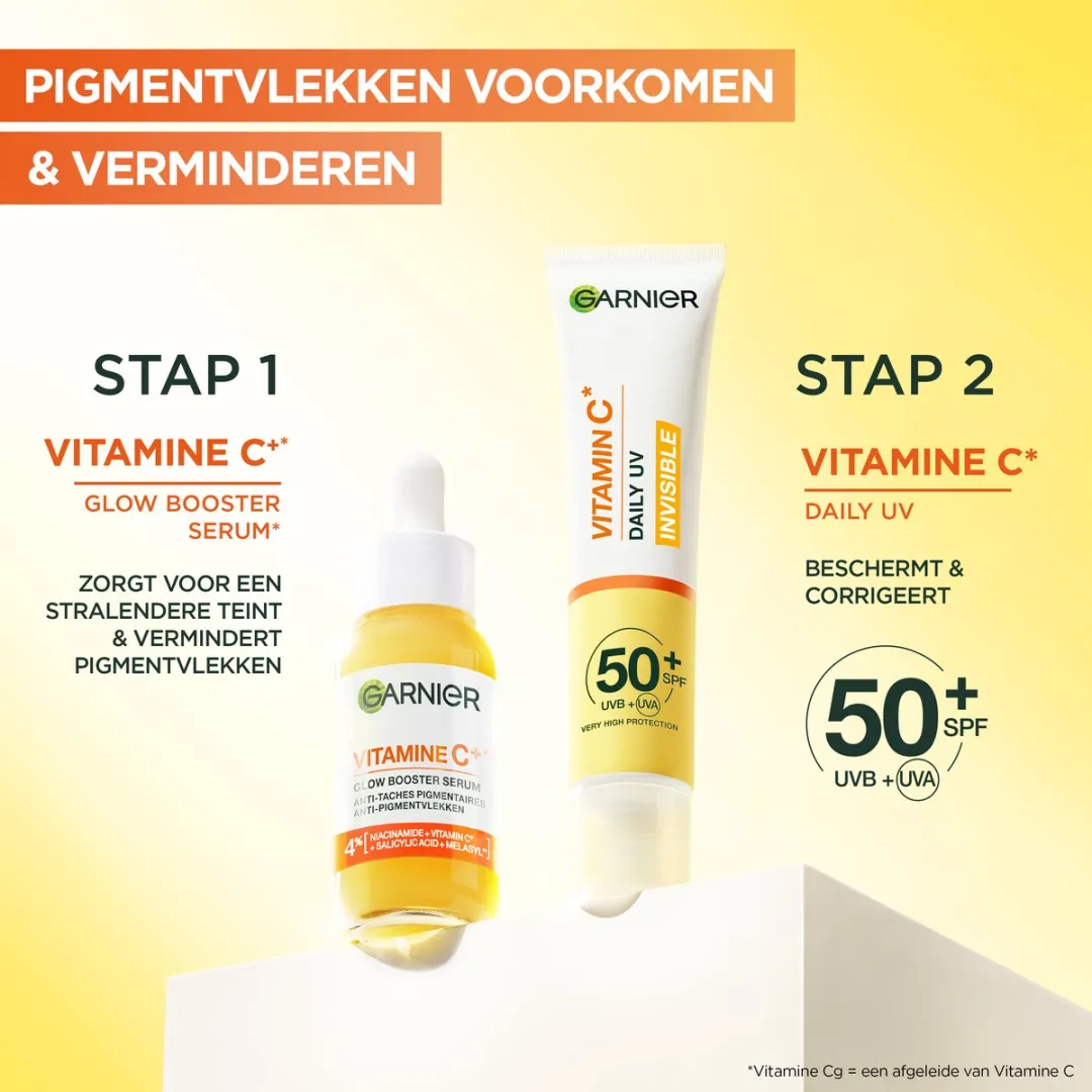 Garnier Vitamine C Daily UV Anti-pigmentvlekken Fluid SPF50+ 40ml