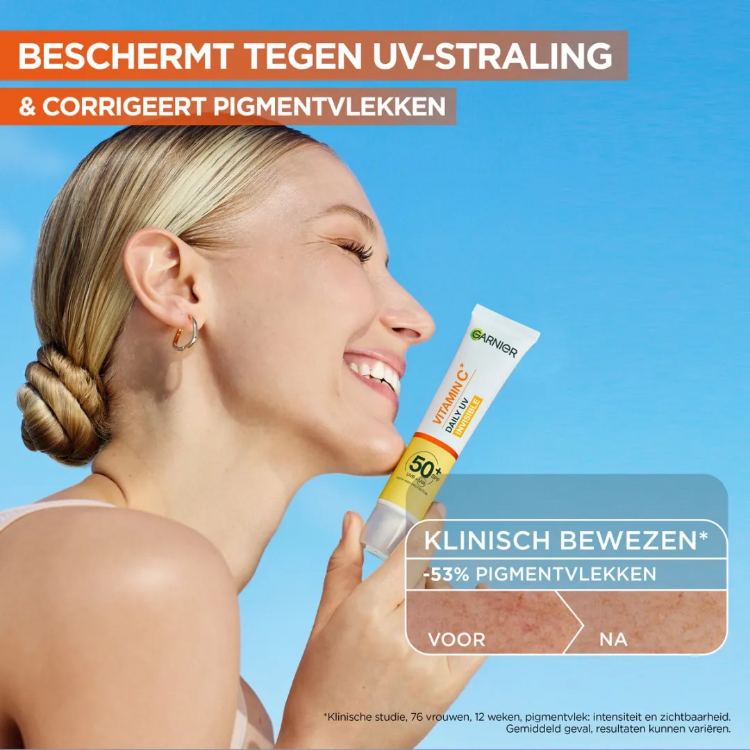 Garnier Vitamine C Daily UV Anti-pigmentvlekken Fluid SPF50+ 40ml