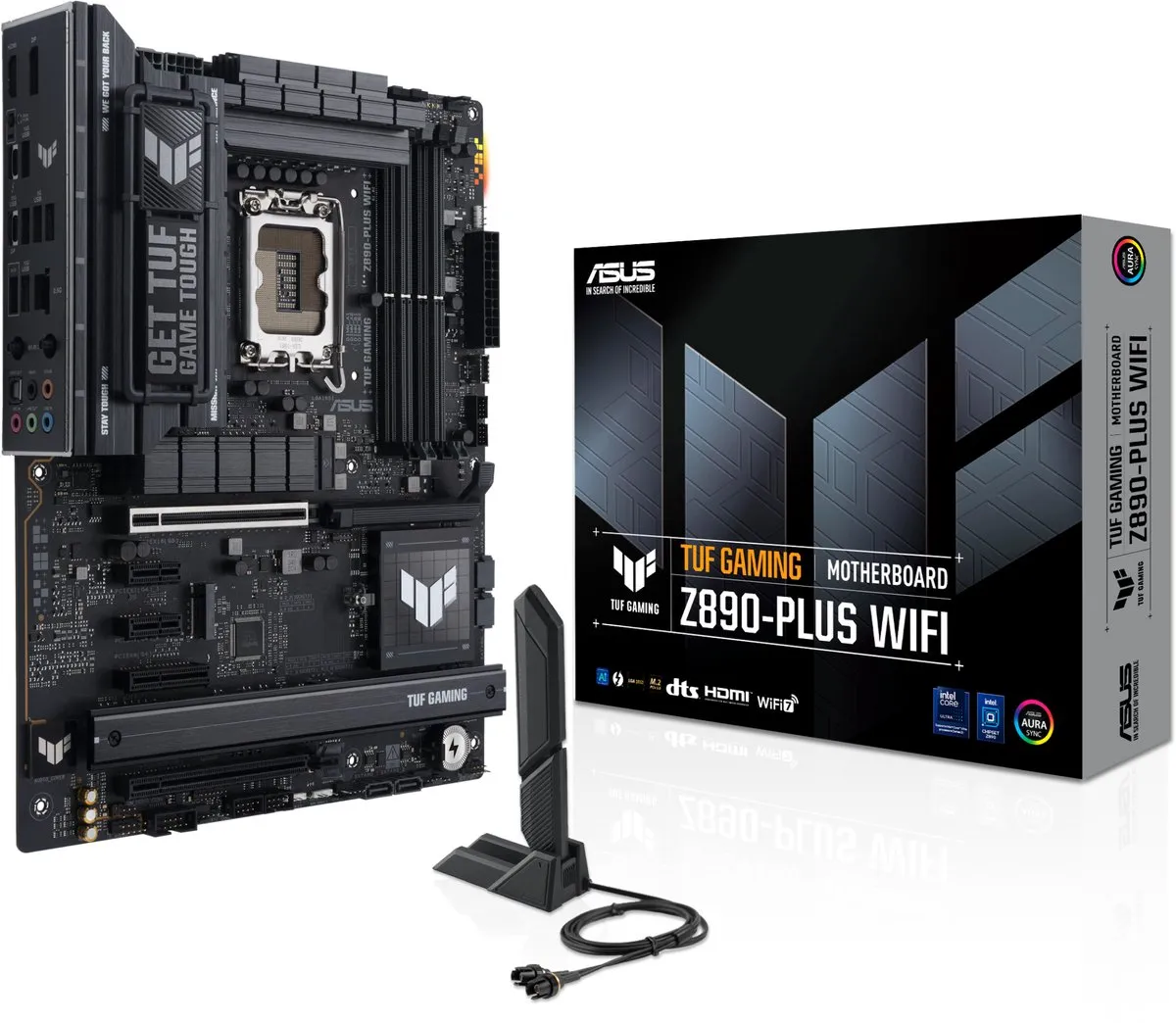 ASUS TUF Gaming Z890-PLUS WIFI Moederbord - Intel Z890 - ATX