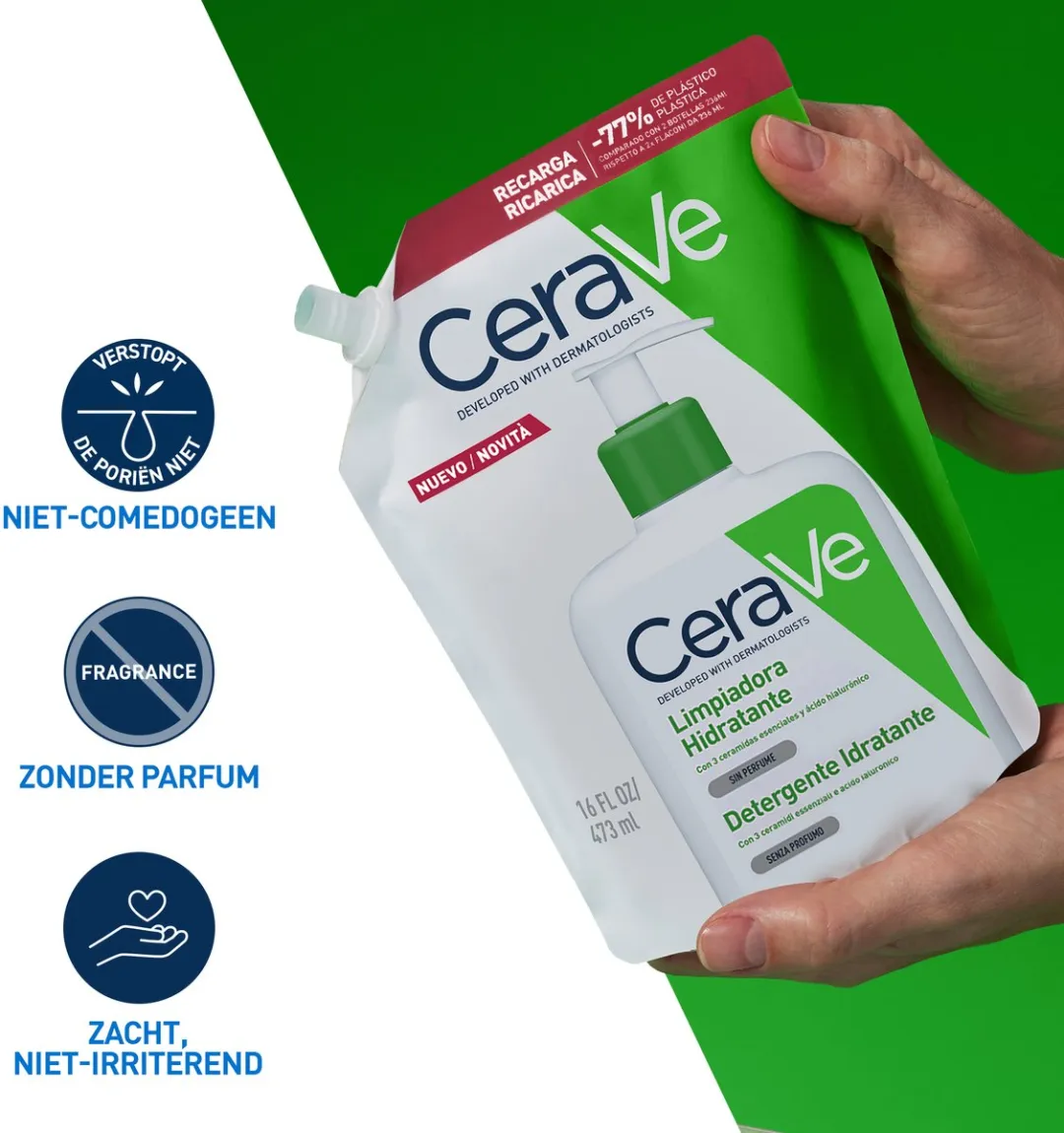CeraVe Hydraterende Reinigingscrème 473ml