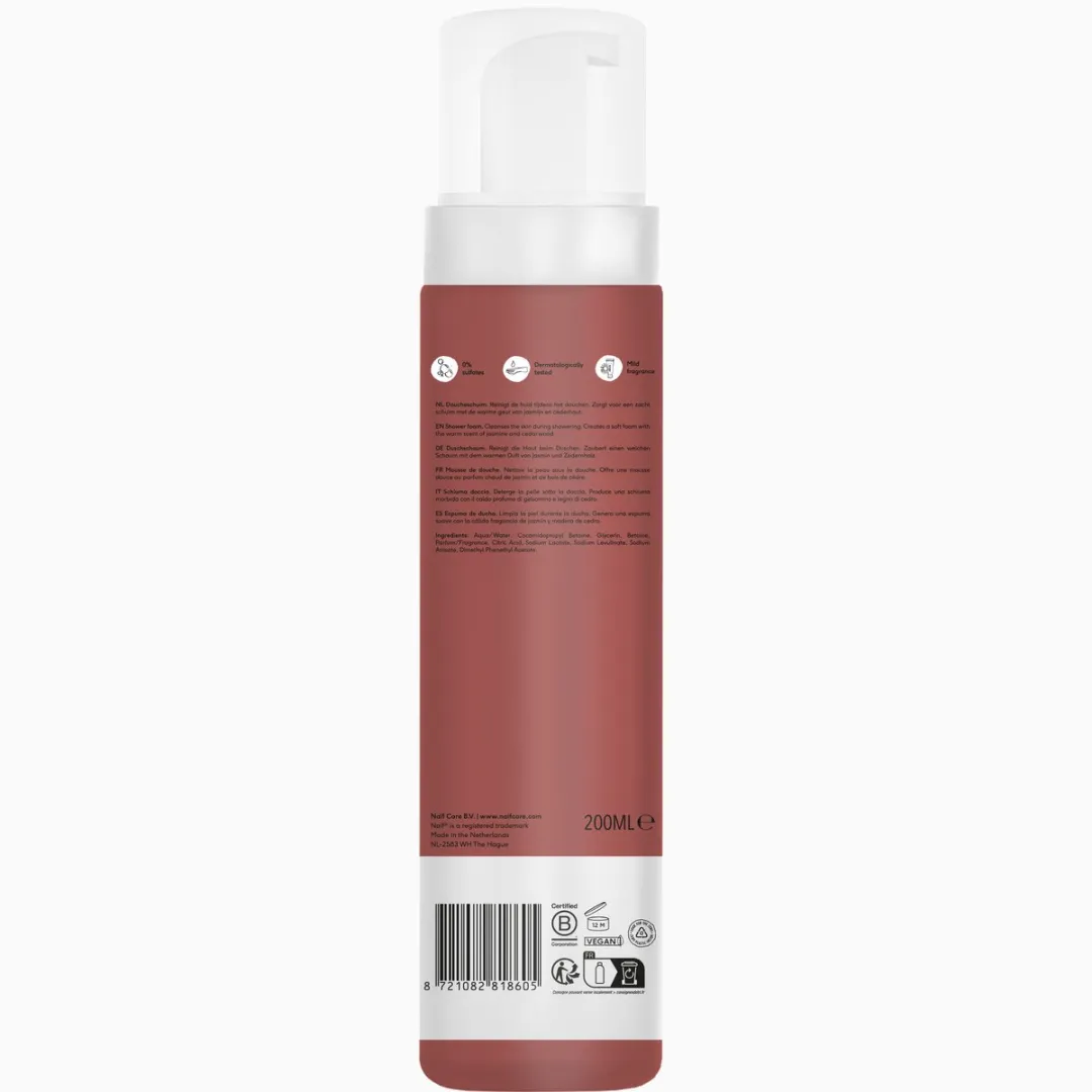 Naïf Doucheschuim Verzorgend 200ml - 2 Stuks