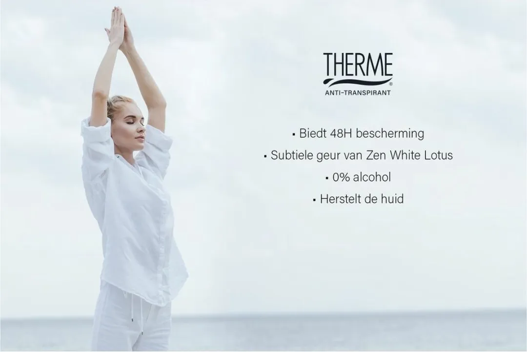 Therme Crème Anti-Transpirant Extra Dry 3x60ml
