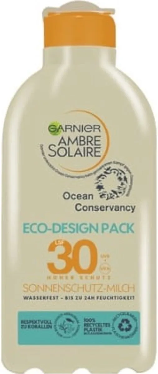 Garnier Ambre Solaire Milk F30 Zonnebrand 200ml