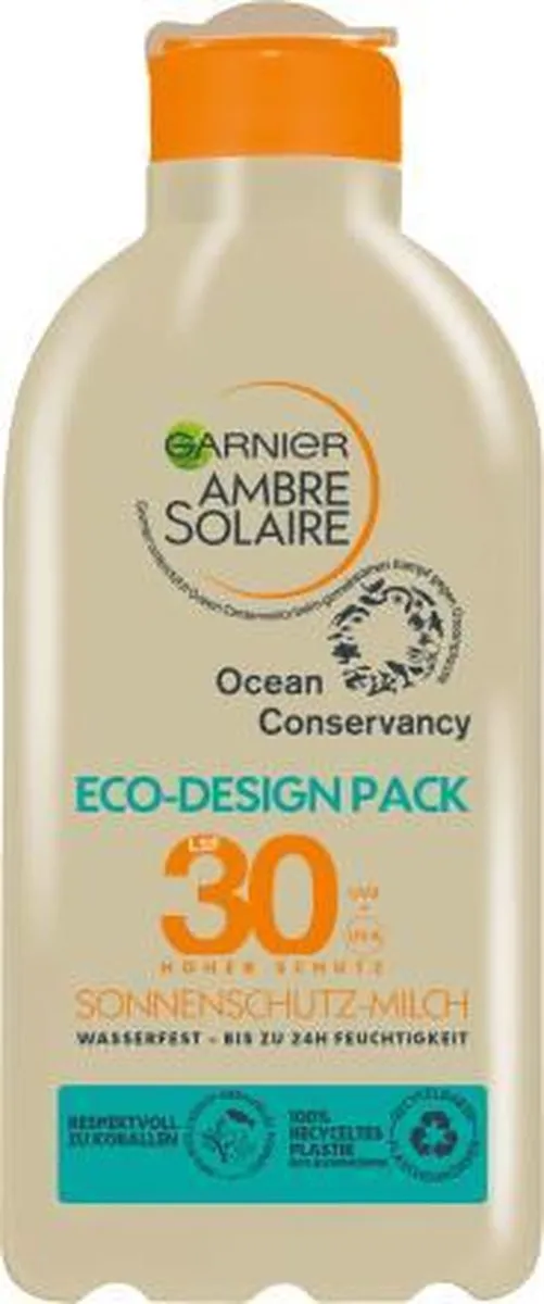 Garnier Ambre Solaire Milk F30 Zonnebrand 200ml