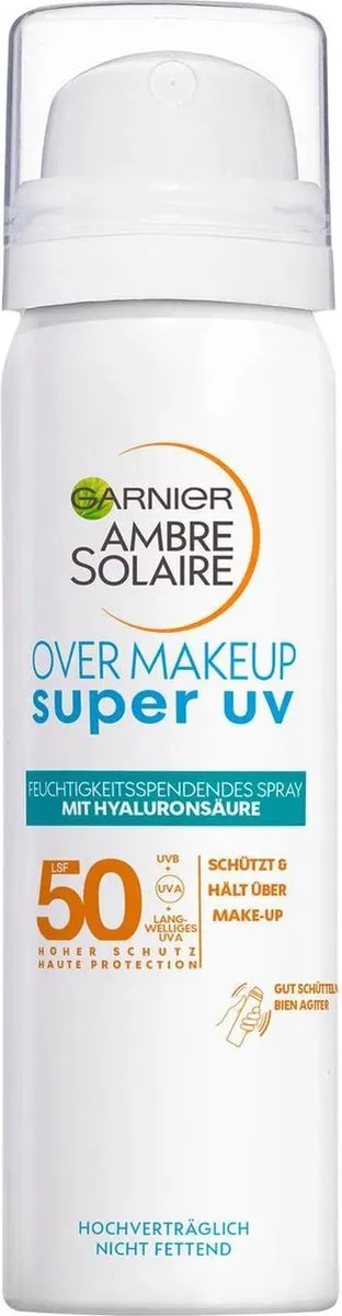 Garnier Super UV Over Make-Up Spray LSF 50 - 75ml