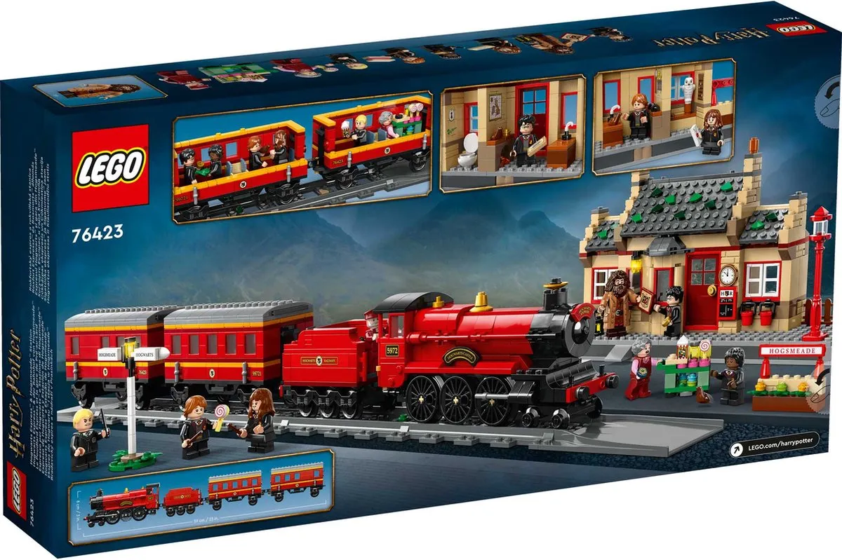 LEGO Harry Potter 76423 Zweinstein Express & Station - 1074 Stukken