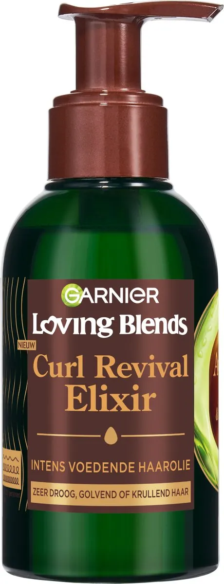 Garnier Loving Blends Curl Revival Elixir - Avocado Olie & Shea Boter 120ml