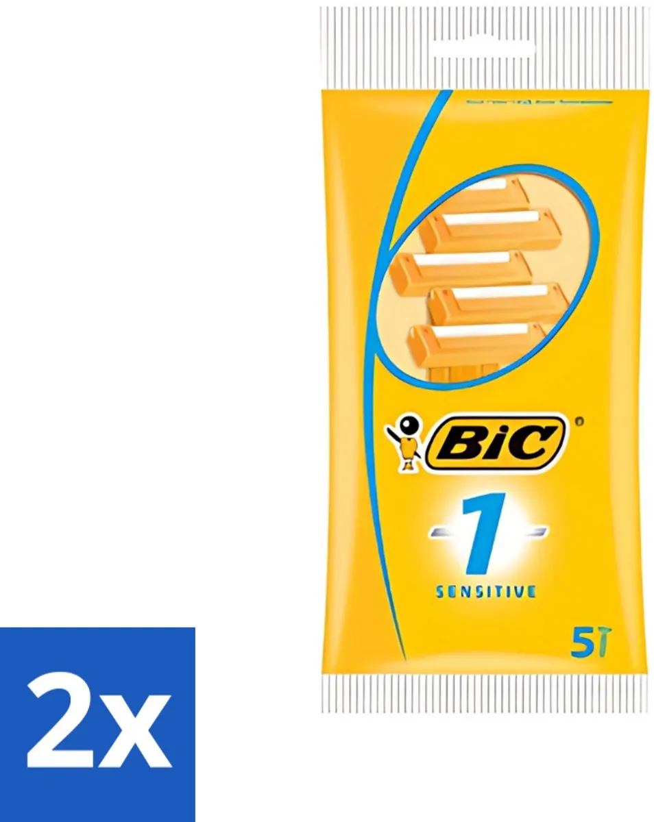 Bic Sensitive Wegwerpscheermesjes 5 Stuks