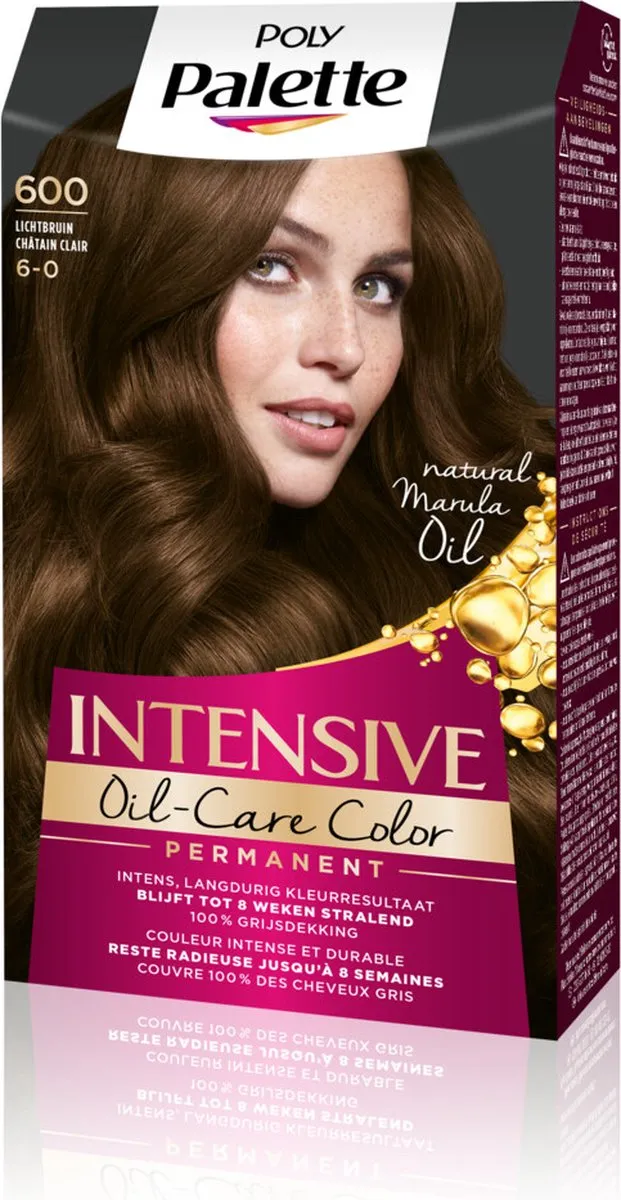 Schwarzkopf Poly Palette Haarverf 600 Lichtbruin 115ml