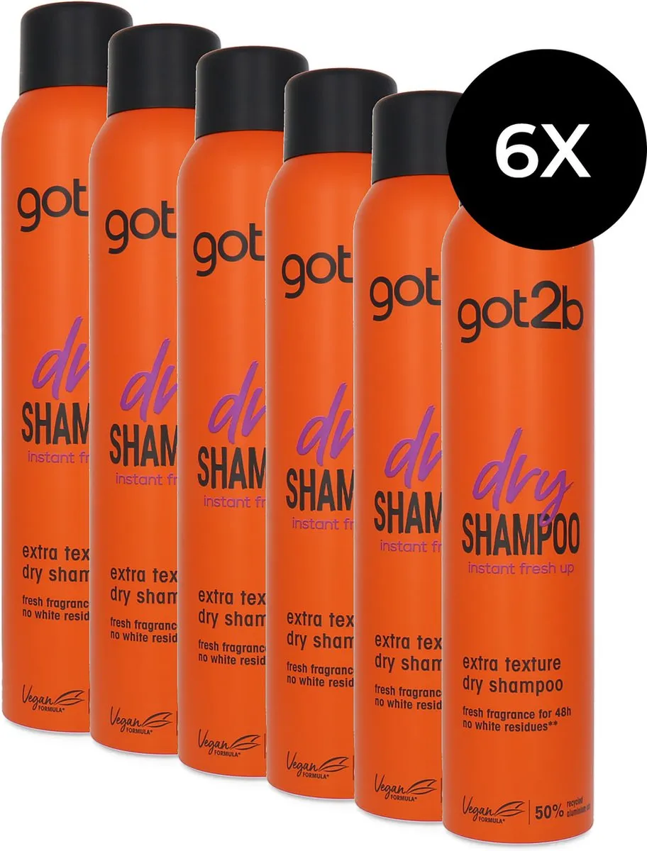 Schwarzkopf Got2b Dry Shampoo Extra Texture 200ml