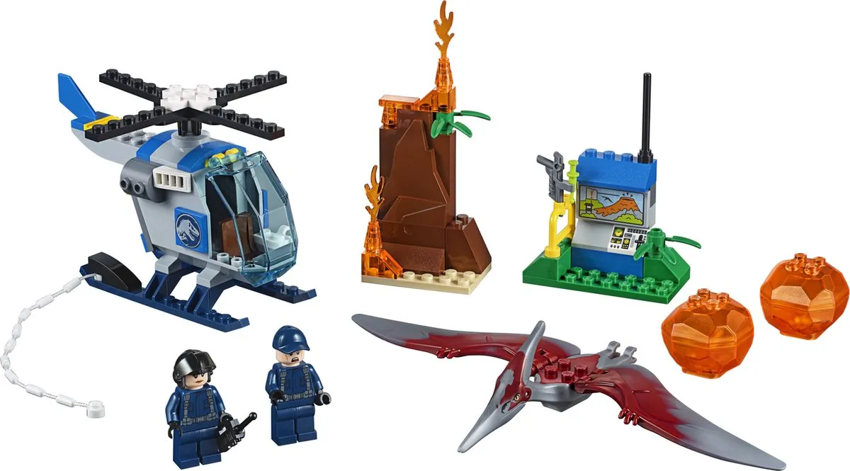 LEGO Juniors Jurassic World 10756 - 84 Stukken - 2 Minifiguren
