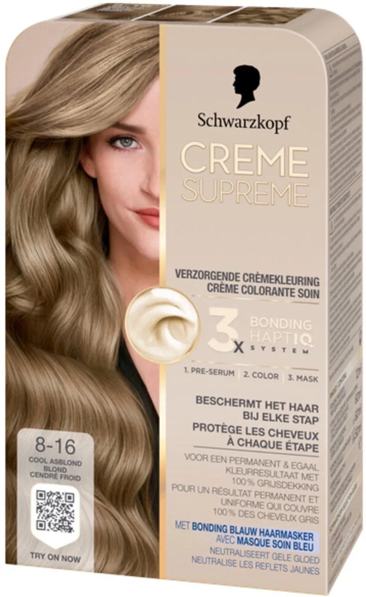 Schwarzkopf Crème Supreme 8-16 Haarverf 245g