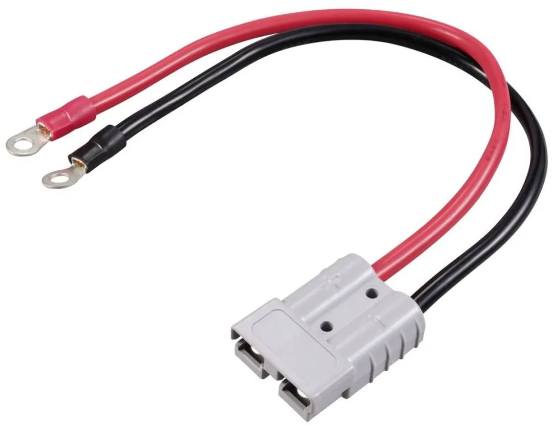 Hoogstroom-batterijstekker naar M6-ringoog TC-12195688 Zwart, Rood TRU COMPONENTS Inhoud: 1 stuk(s)