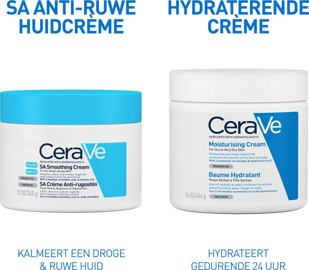 CeraVe SA Anti-Ruwe Huidcrème 340ml
