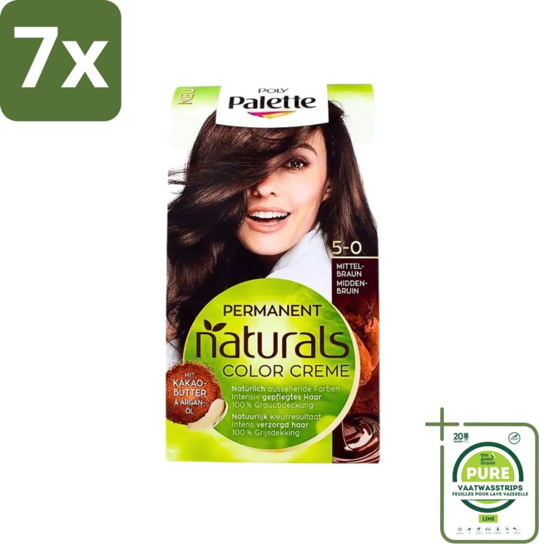 Schwarzkopf Poly Palette Haarverf Middenbruin 5-0