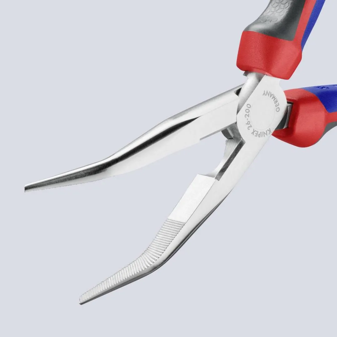 Knipex 26 25 200 Telefoontang 45° + Zijsnijder 200mm