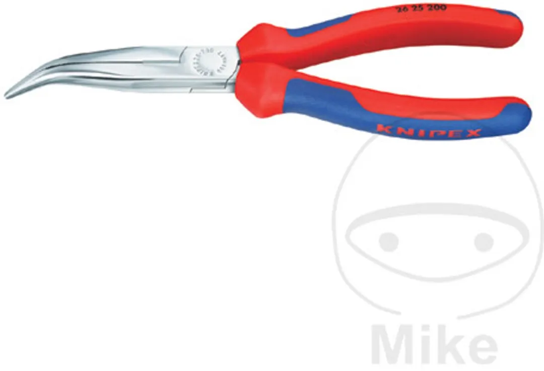 Knipex 26 25 200 Telefoontang 45° + Zijsnijder 200mm