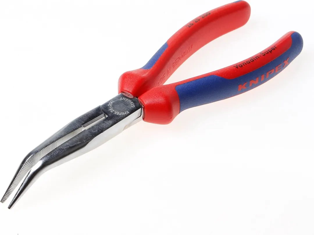 Knipex 26 25 200 Telefoontang 45° + Zijsnijder 200mm