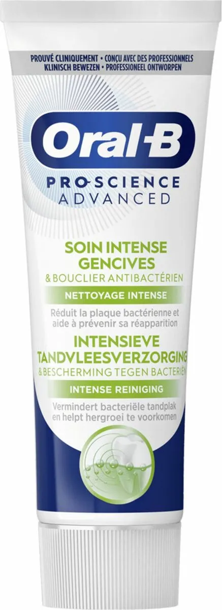 Oral-B Pro-Science Advanced Intense Reiniging Tandpasta 75ml - 12 Stuks