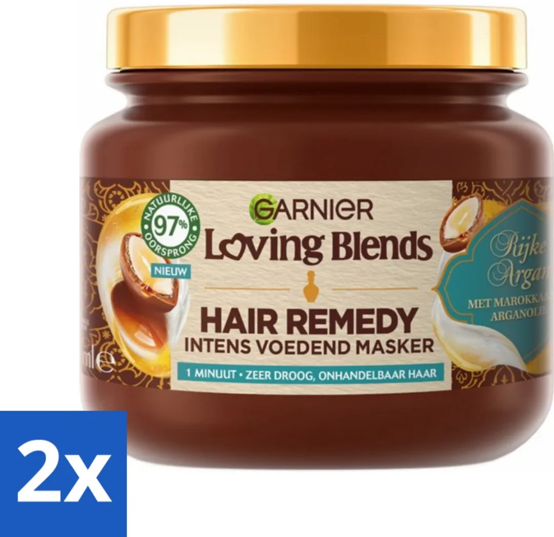 Garnier Loving Blends Haarmasker Argan 340ml