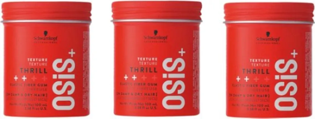 Schwarzkopf Osis Thrill Fibre Gum 3x100ml