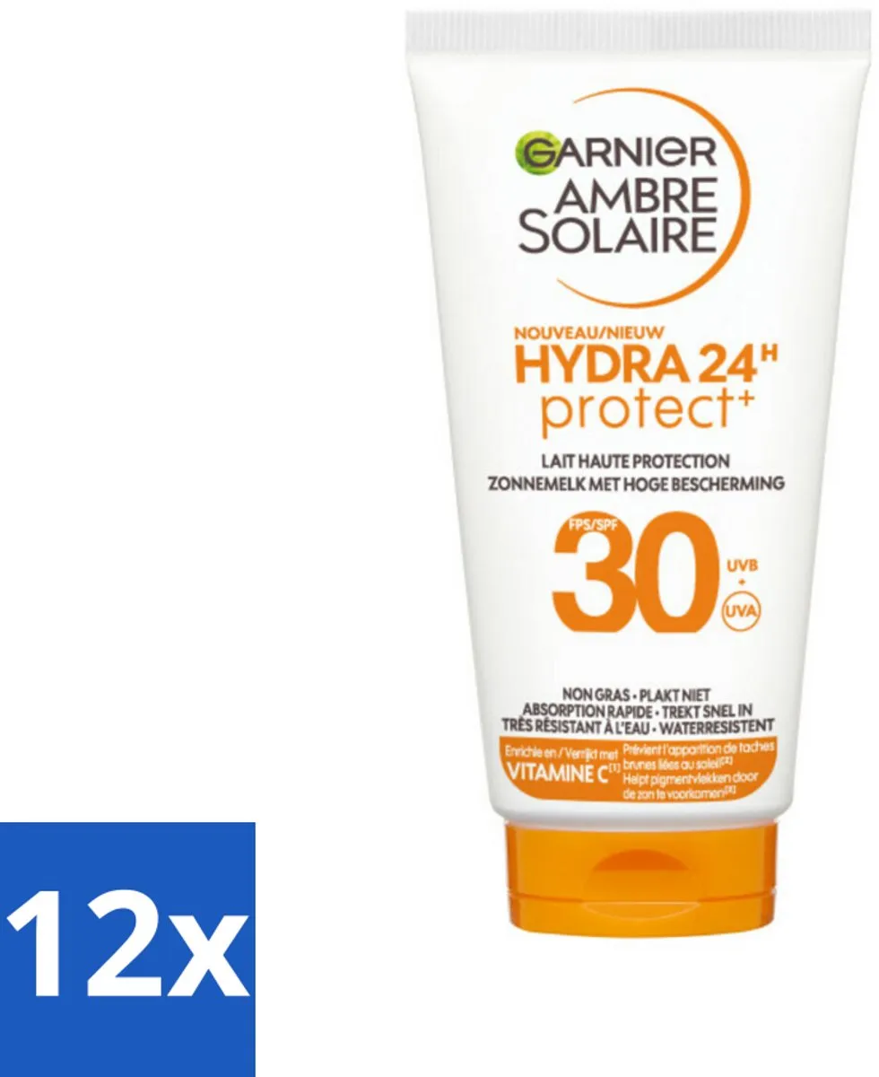 Garnier Ambre Solaire Hydra 24H Zonnebrandcrème SPF 30