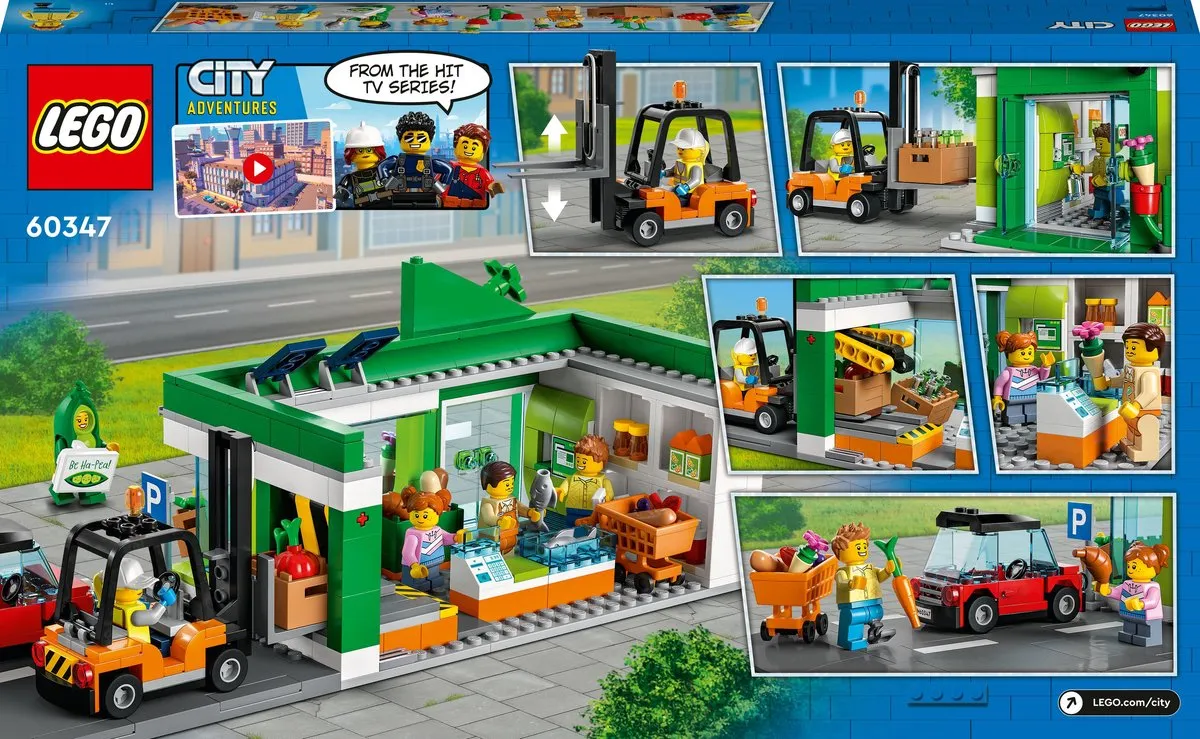 LEGO My City Supermarkt 60347 - 404 Stukken - afbeelding 6 van 6