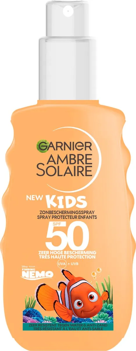 Garnier Ambre Solaire Finding Nemo Zonnebrand SPF 50 - 150ml