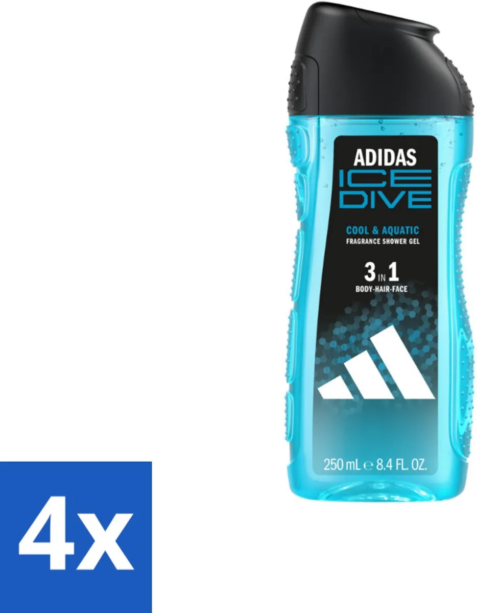 adidas Ice Dive Douchegel 3-in-1 250ml